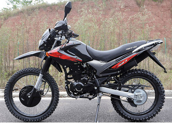 128KG Net Weight Dirt Bike Style Motorcycle , 4 - Stroke Street Off Road Motorcycle